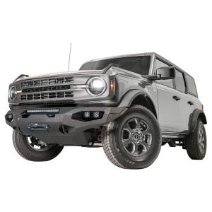 Fab Fours - Fab Fours FB21-X5251-1 Matrix Front Bumper with Sensor Holes and No Guard for Ford Bronco 2021-2022 - Image 2