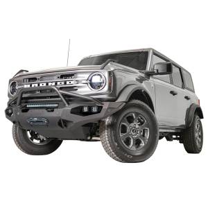 Fab Fours - Fab Fours FB21-X5252-1 Matrix Front Bumper with Sensor Holes and Pre-Runner Guard for Ford Bronco 2021-2024 - Image 2