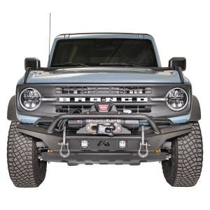 Fab Fours - Fab Fours FB21-B5251-1 Stubby Front Winch Bumper with No Guard for Ford Bronco 2021-2022 - Image 4