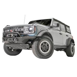 Fab Fours - Fab Fours FB21-B5252-1 Stubby Front Winch Bumper with Pre-Runner Guard for Ford Bronco 2021-2024 - Image 3