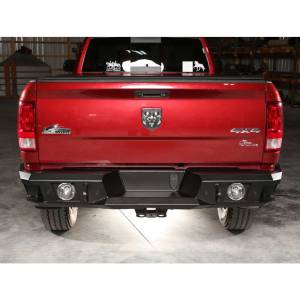 All Bumpers - LOD Offroad - LOD Offroad DRB1015 Signature Series Heavy Duty Rear Bumper for Dodge Ram 2500/3500 2010-2019 - Bare Steel