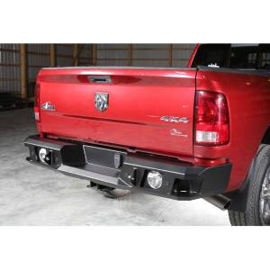 LOD Offroad - LOD Offroad DRB1015 Signature Series Heavy Duty Rear Bumper for Dodge Ram 2500/3500 2010-2019 - Bare Steel - Image 2