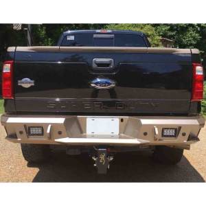 LOD Offroad - LOD Offroad FRB1015 Signature Series Heavy Duty Rear Bumper for Ford F-250/F-350 2011-2016 - Bare Steel - Image 2