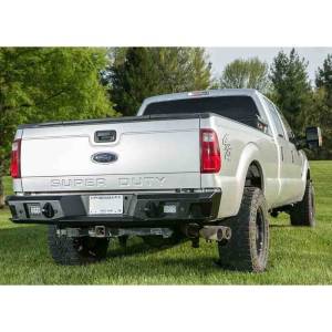 LOD Offroad - LOD Offroad FRB1015 Signature Series Heavy Duty Rear Bumper for Ford F-250/F-350 2011-2016 - Bare Steel - Image 5