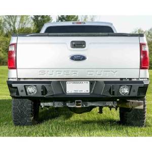 LOD Offroad - LOD Offroad FRB1005 Signature Series Heavy Duty Rear Bumper for Ford F-250/F-350 2011-2016 - Black Texture - Image 3