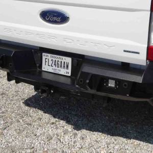 LOD Offroad - LOD Offroad FRB1701 Signature Series Heavy Duty Rear Bumper for Ford F-250/F-350 2017-2022 - Black Texture - Image 2