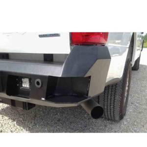 LOD Offroad - LOD Offroad FRB1711 Signature Series Heavy Duty Rear Bumper for Ford F-250/F-350 2017-2022 - Bare Steel - Image 4