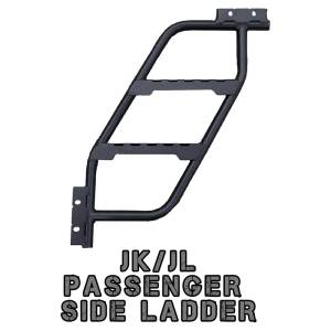 LOD Offroad - LOD Offroad JLD0793 Destroyer Roof Rack Passenger Side Ladder for Jeep Wrangler JK 2007-2018 - Image 3