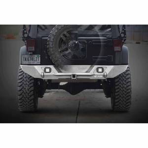 Jeep Bumpers - LOD Offroad - LOD Offroad JRB0741 Destroyer Full Rear Bumper for Jeep Wrangler JK 2007-2018 - Black Texture