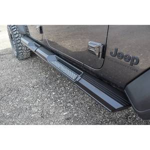 LOD Offroad - LOD Offroad JRS2061 Armor Lite 4 Door Rock Sliders for Jeep Gladiator JT 2020-2024 - Image 2