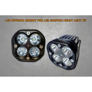 LOD Offroad - LOD Offroad LKT1002 Radiant Pro LED Surface Mount Light Kit - Image 1
