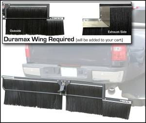 Towtector - Towtector 27819-T3DM Tier 3 Extreme Duty Dual Brush Strip With Duramax Wing - Image 2
