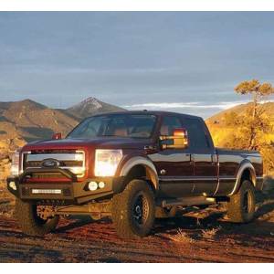 TrailReady 31011P Light Line Front Bumper with Pre-Runner Guard for Ford F-250/F-350 2011-2016