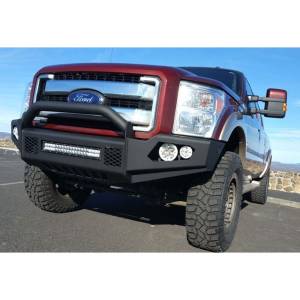 TrailReady - TrailReady 31011P Light Line Front Bumper with Pre-Runner Guard for Ford F-250/F-350 2011-2016 - Image 3