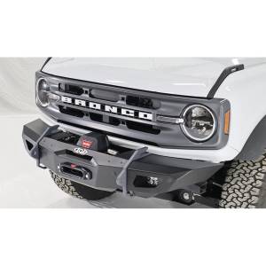 LOD Offroad - LOD Offroad BFB2101 Black OPS Shorty Winch Front Bumper for Ford Bronco 2021-2022 - Black Texture - Image 3