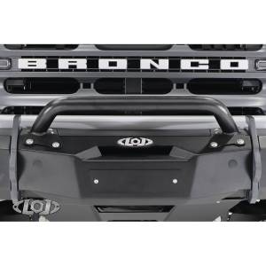 LOD Offroad - LOD Offroad AFG2102 Black OPS Front Bumper Bull Bar for Ford Bronco 2021-2024 - Bare Steel - Image 2