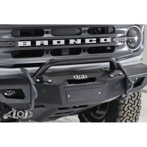 LOD Offroad - LOD Offroad AFG2103 Black OPS Front Bumper Bull Bar for Ford Bronco 2021-2024 - Black Texture - Image 4
