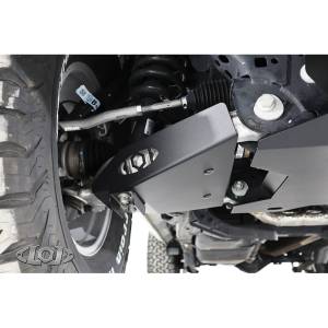 LOD Offroad - LOD Offroad BSP2104 Black OPS Front A-Arm Skid Plates for Ford Bronco 2021-2024 - Bare Steel - Image 3