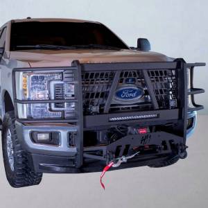 Hammerhead Bumpers - Hammerhead 600-56-1024 Defender Series Grille Guard for Ford F-250/F-350/F-450/F-550 2017-2022 - Image 4