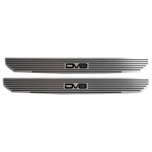 DV8 Offroad - DV8 Offroad D-JL-180014-SIL2 Front Sill Plates with DV8 Logo for Jeep Wrangler JL 2018-2021 - Image 1
