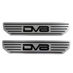 DV8 Offroad - DV8 Offroad D-JL-180014-SIL4 4 Rear Sill Plates with DV8 Logo for Jeep Wrangler JL 2018-2021 - Image 1