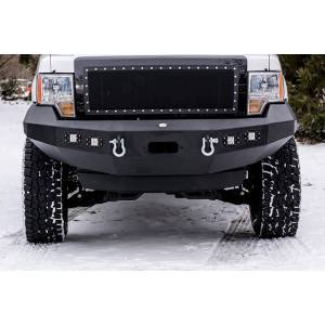 DV8 Offroad - DV8 Offroad FBFF1-02 Winch Front Bumper for Ford F150 2009-2014 - Image 4