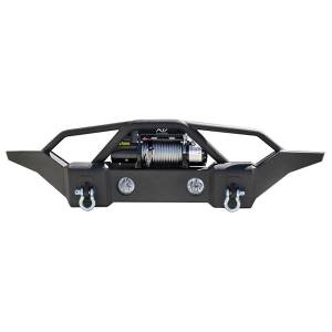 DV8 Offroad - Front Winch Bumpers - DV8 Offroad - DV8 Offroad FBSHTB-01 Full Length Winch Front Bumper for Jeep Wrangler JK/JL 2007-2023