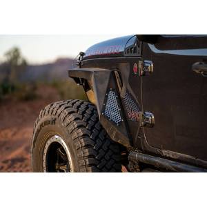 DV8 Offroad - DV8 Offroad FDJL-01 Armor Fenders with Vents and Turn Signal for Jeep Wrangler JL 2018-2024 - Image 3