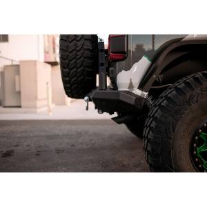 DV8 Offroad - DV8 Offroad RBJL-08 Rear Bumper with Tire Carrier for Jeep Wrangler JL 2018-2024 - Image 8