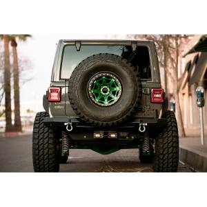 DV8 Offroad - DV8 Offroad RBJL-08 Rear Bumper with Tire Carrier for Jeep Wrangler JL 2018-2023 - Image 11