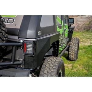 DV8 Offroad - DV8 Offroad TCSTTB-01 Body Mounted Tire Carrier for Jeep Wrangler JK 2007-2018 - Image 5