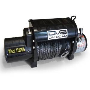 DV8 Offroad - DV8 Offroad WB12SR Winch with Synthetic Line and Wireless Remote - Image 2
