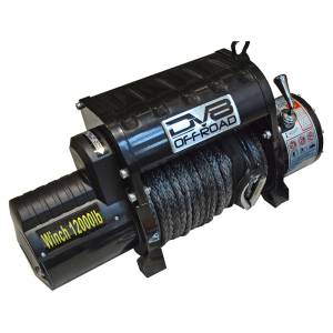 DV8 Offroad - DV8 Offroad WB12SR Winch with Synthetic Line and Wireless Remote - Image 4