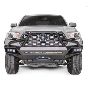 Fab Fours TB16-03-1 Ultra Light Hybrid Front Winch Bumper with High Guard for Toyota Tacoma 2016-2023