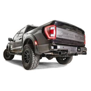 Fab Fours - Fab Fours FR21-W5351-1 Premium Rear Replacement Bumper with Sensor Holes for Ford Raptor 2021 - Image 2