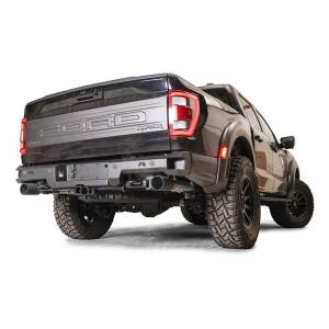 Fab Fours - Fab Fours FR21-W5351-1 Premium Rear Replacement Bumper with Sensor Holes for Ford Raptor 2021 - Image 3