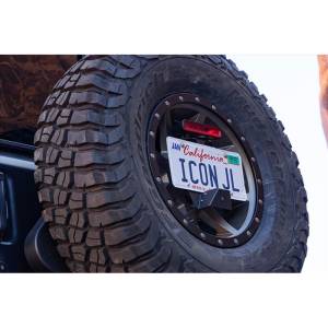 Icon Vehicle Dynamics - Icon 25171 License Plate Relocation Kit for Jeep Wrangler JL 2018-2022 - Image 5