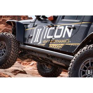 Icon Vehicle Dynamics - Icon 25169 PRO Series Body Armor for Jeep Gladiator JT 2020-2022 - Image 2