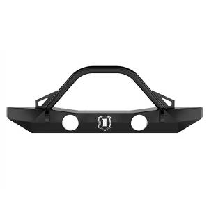 Icon Vehicle Dynamics - Icon 25235 PRO Series Mid Width Front Bumper with Bar and Tabs for Jeep Wrangler JK 2007-2018 - Image 3