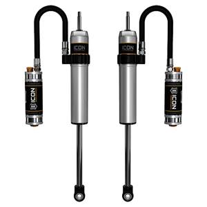 Icon 27840CP V.S. 2.5 Aluminum Series 4.5" Front RR Shocks (Pair) with CDC Valve for Jeep Wrangler JK 2007-2018