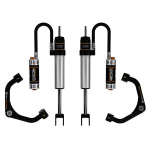 Icon Vehicle Dynamics - Icon 78735T 0-2" CDCV Shock System with Tube Upper Control Arms for GMC Sierra 2500HD/3500 2020-2022 - Image 1