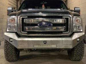 Affordable Offroad - Affordable Offroad 11-16fordfrontNW-B Modular Non-Winch Front Bumper for Ford F-250 - Image 1