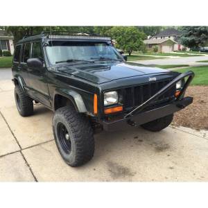 Affordable Offroad - Affordable Offroad EXJstinger-B EXJ with Stinger Elite Stinger Front Bumper for Jeep Cherokee XJ - Image 6