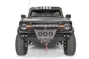 Fab Fours - Fab Fours GR5200-1 Front Grumper for Ford Bronco 2021-2024 - Black Powder Coat - Image 3