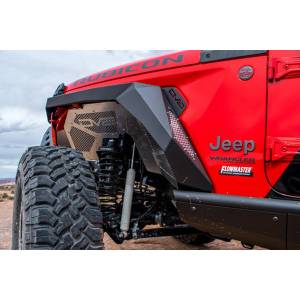 DV8 Offroad - DV8 Offroad FDGL-02 Front and Rear Armor Fender Flares for Jeep Gladiator JT 2020-2024 - Image 3