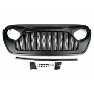 DV8 Offroad - DV8 Offroad GRJL-01 Replacement Grille for Jeep Wrangler JL/Gladiator JT 2018-2022 - Image 5