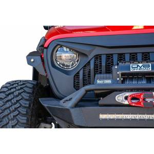 DV8 Offroad - DV8 Offroad GRJL-01 Replacement Grille for Jeep Wrangler JL/Gladiator JT 2018-2022 - Image 7
