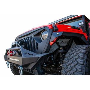 DV8 Offroad - DV8 Offroad GRJL-01 Replacement Grille for Jeep Wrangler JL/Gladiator JT 2018-2022 - Image 9