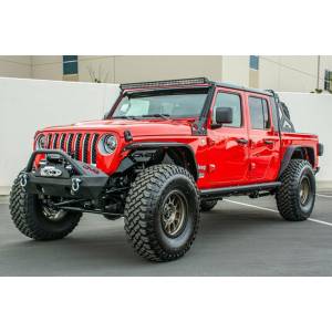 DV8 Offroad - DV8 Offroad SRGL-02 Rock Sliders with Step for Jeep Gladiator JT 2020-2024 - Image 5