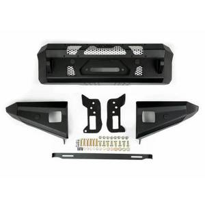 DV8 Offroad - DV8 Offroad FBBR-01 MTO Series Winch Front Bumper for Ford Bronco 2021-2024 - Texture Black - Image 6